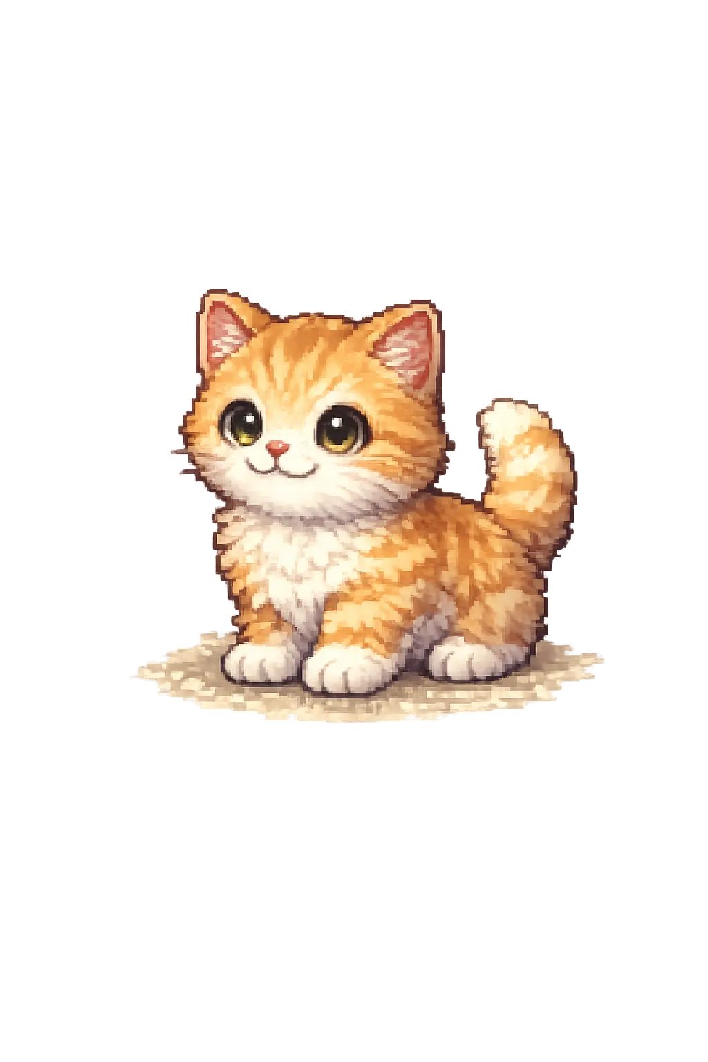 Chaton joyeux